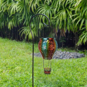 Estaca Luz Solar Decorativa para Jardín - Modelo “Globo de Colores”