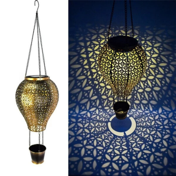Estaca Luz Solar Decorativa para Jardín - Modelo “Globo Dorado” - Image 2