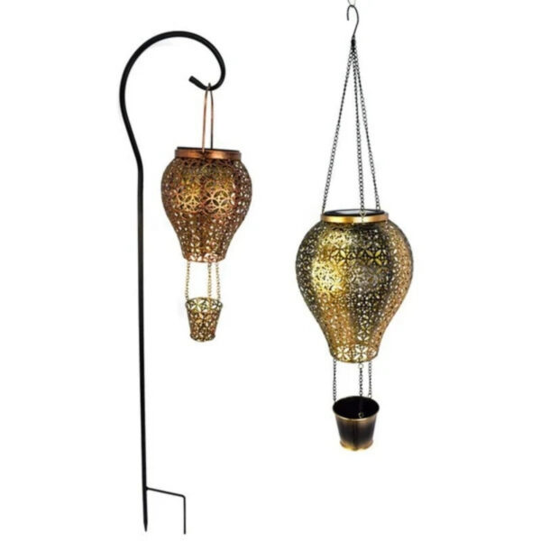 Estaca Luz Solar Decorativa para Jardín - Modelo “Globo Dorado” - Image 4