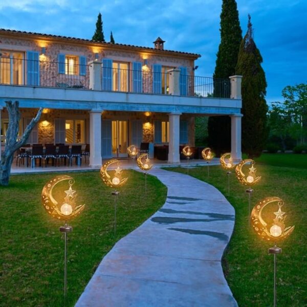 Estaca Luz Solar Decorativa Exterior - Modelo "Hada Lunar Estrella" - Image 6
