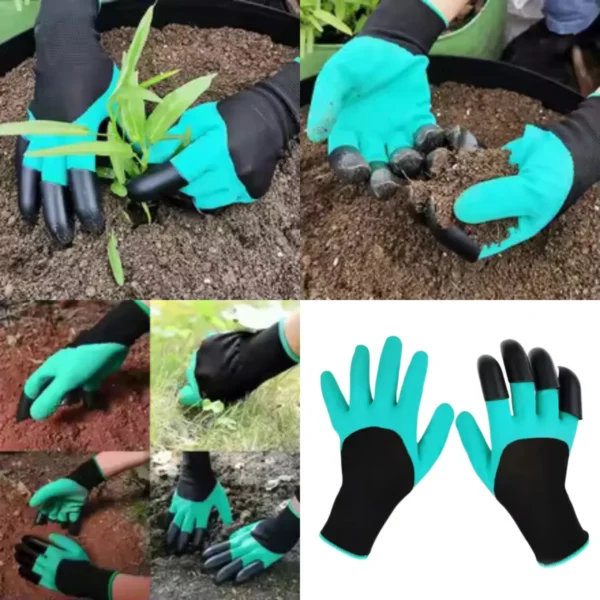 Guantes de Goma Para Jardin con Garra - Image 4