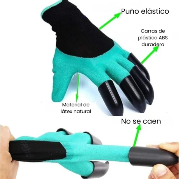 Guantes de Goma Para Jardin con Garra - Image 6