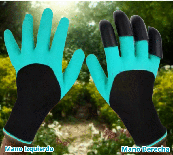 Guantes de Goma Para Jardin con Garra