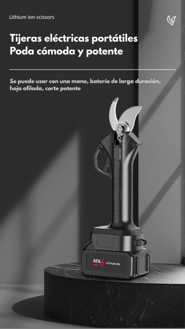 Tijera de Poda Eléctrica Inalámbrica 48V – Potencia y Precisión en Cada Corte - Image 6