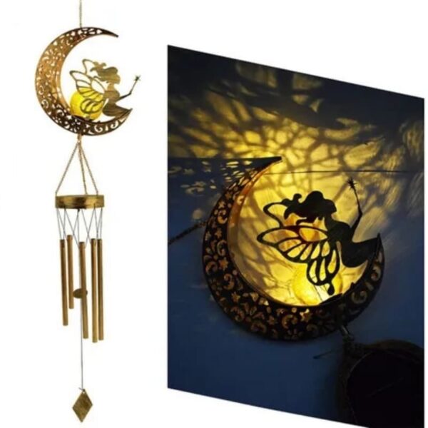Campana de Viento - Modelo "Hada Lunar con Varita Magica" - Image 4
