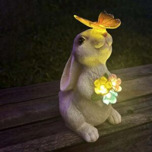 ESTACA LUZ SOLAR - MODELO "EL CONEJO Y LA MARIPOSA"