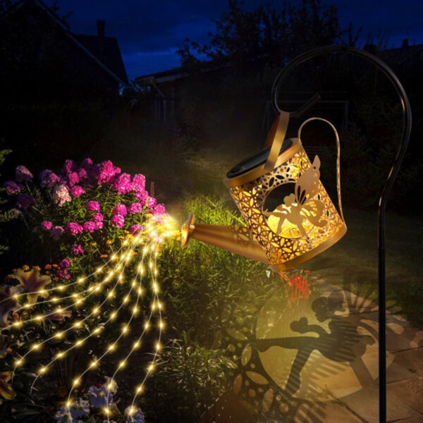 Estaca Luz Solar Decorativa para Jardin-Modelo-"Hadita en Regadero" - Image 6