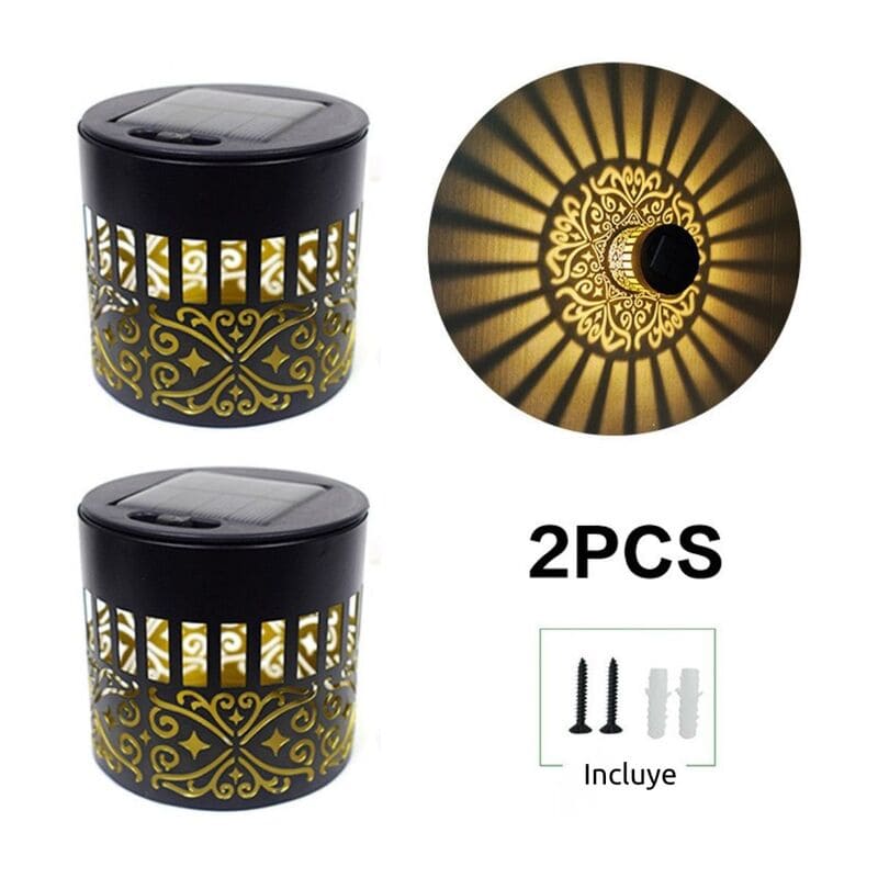 Aplique Solar Exterior - Modelo "Mandala" x2 - Image 5