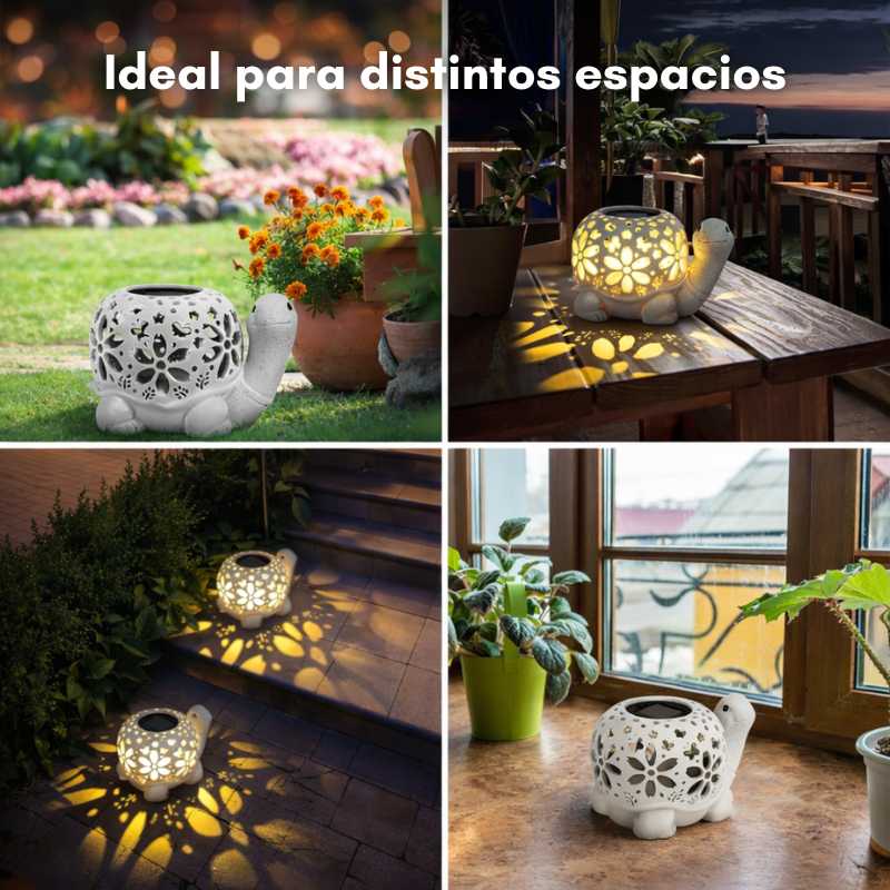 Lámpara Solar Decorativa - Modelo Tortuguita - Image 3