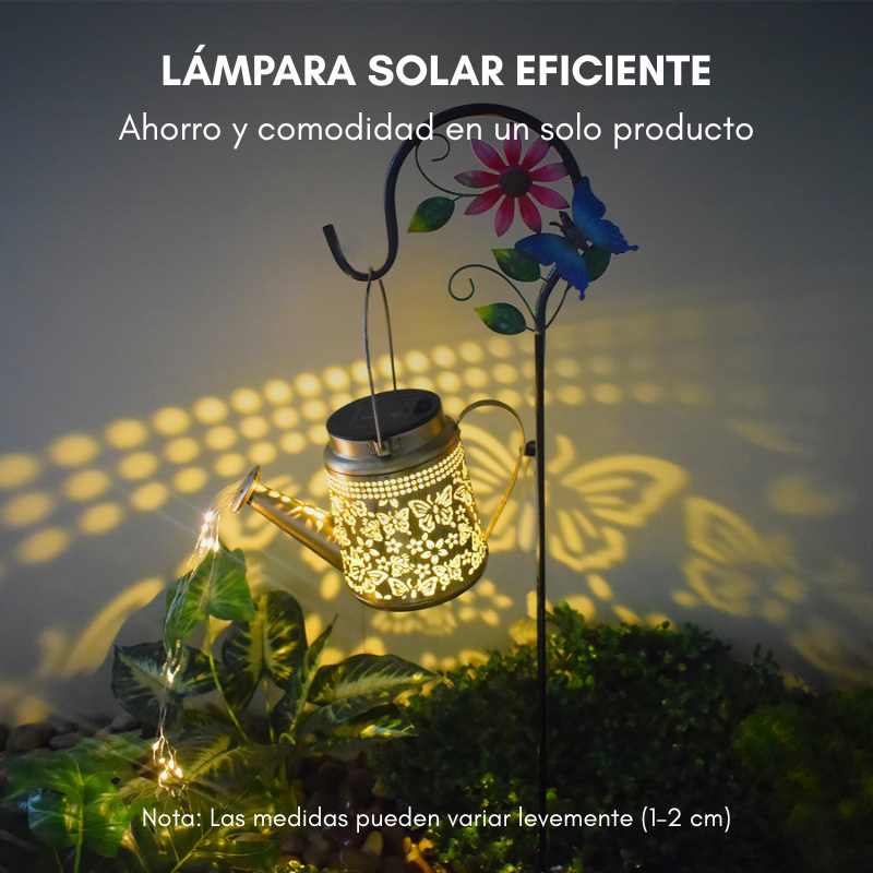 Estaca Solar Exterior - Modelo "Regadera mariposa" - Image 3