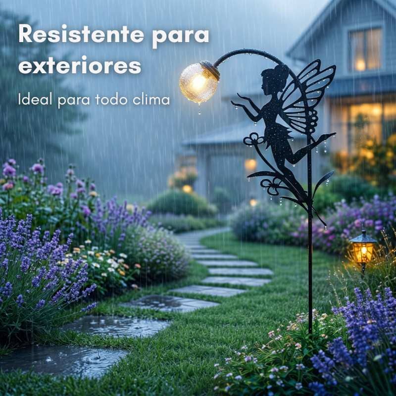 Estaca solar exterior - Modelo "Hadas con focos esféricos" x2 - Image 9